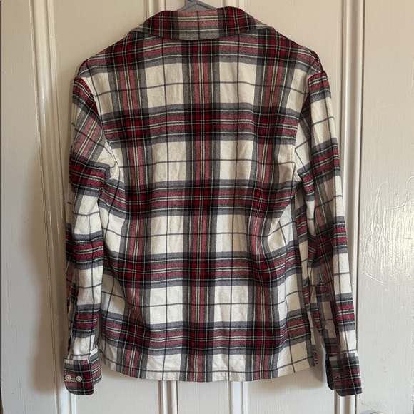 Abercrombie & Fitch Plaid Sleep top XXS – NWT Red & Black soft sleep - Picture 3 of 3